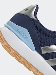 adidas Blue RUN 60s 4.0 Trainers - Image 9 of 9
