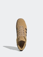 adidas Originals Brown Gazelle Trainers - Image 6 of 9