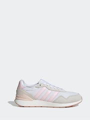 adidas White RUN 60s 4.0 Trainers - Image 3 of 10