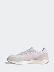 adidas White RUN 60s 4.0 Trainers - Image 4 of 10