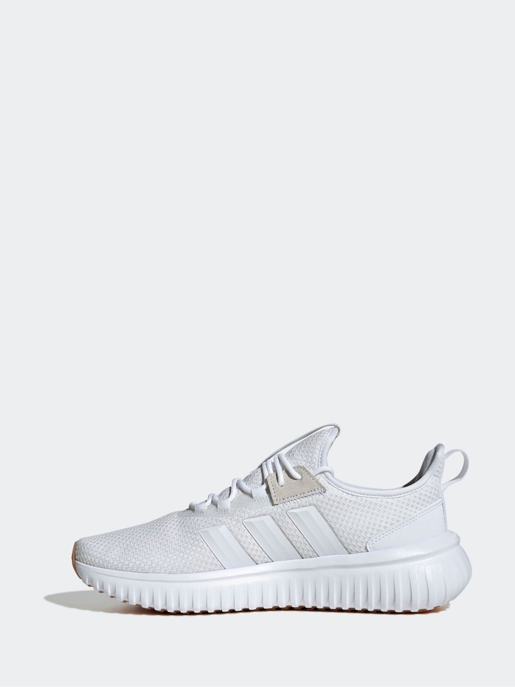 adidas White Kaptir 4.0 Trainers - Image 2 of 9