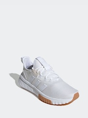 adidas White Kaptir 4.0 Trainers - Image 3 of 9