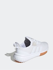 adidas White Kaptir 4.0 Trainers - Image 4 of 9