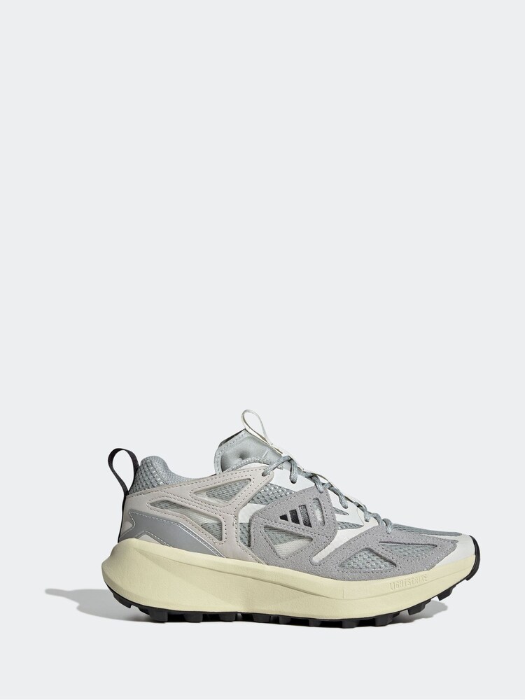 adidas Grey Kantai Trail Trainers - Image 1 of 9