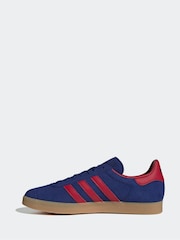 adidas Originals Blue Gazelle Trainers - Image 2 of 9