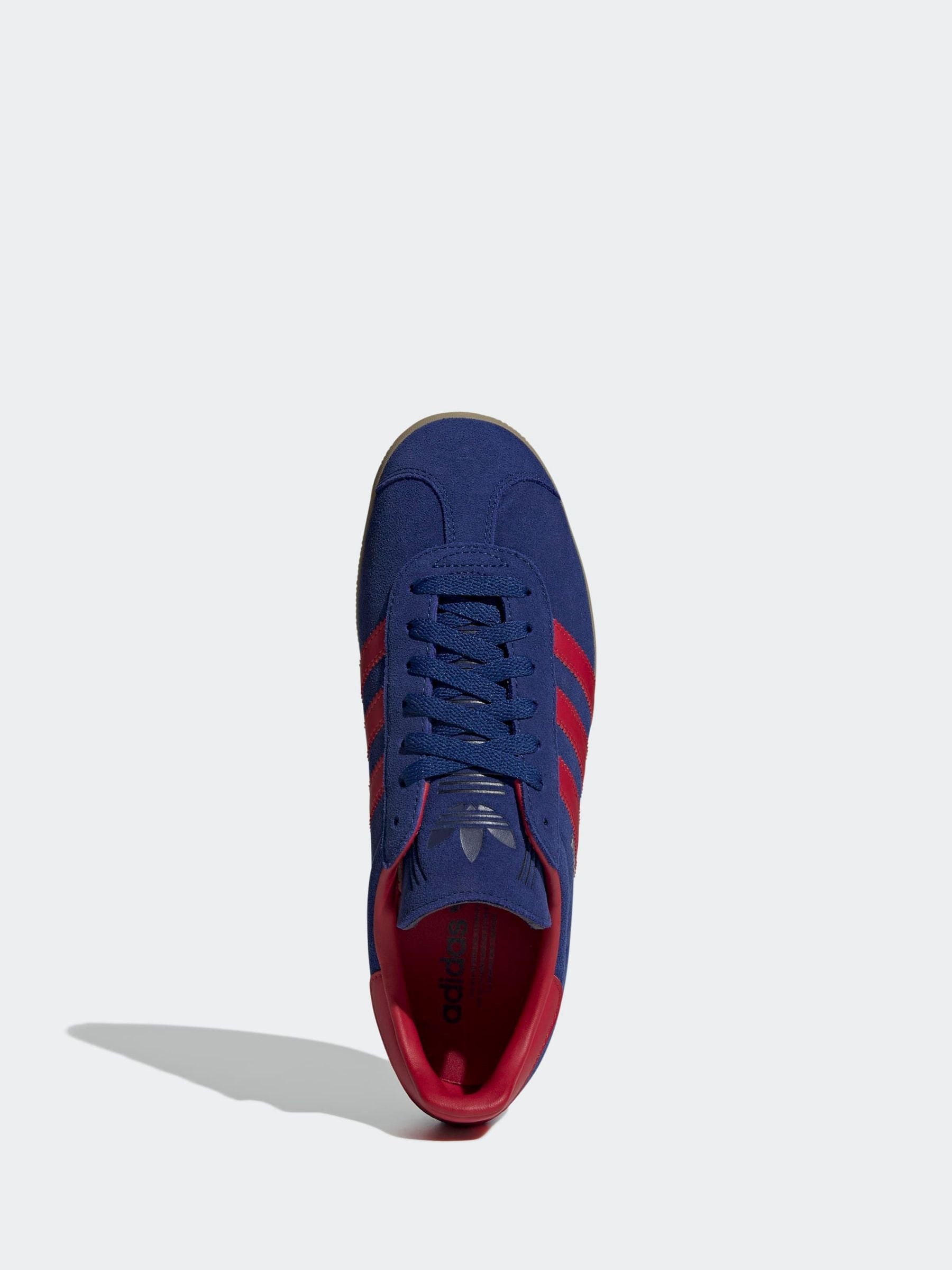 adidas originals blue and red gazelle