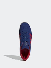 adidas Originals Blue Gazelle Trainers - Image 6 of 9