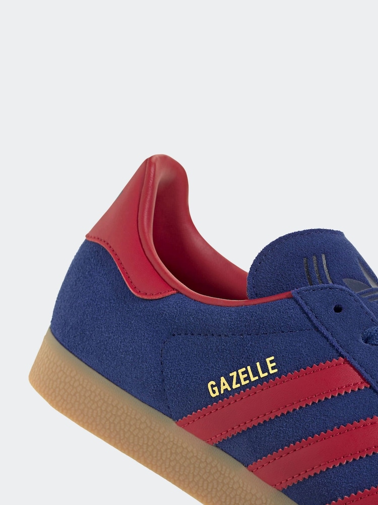 adidas Originals Blue Gazelle Trainers - Image 9 of 9