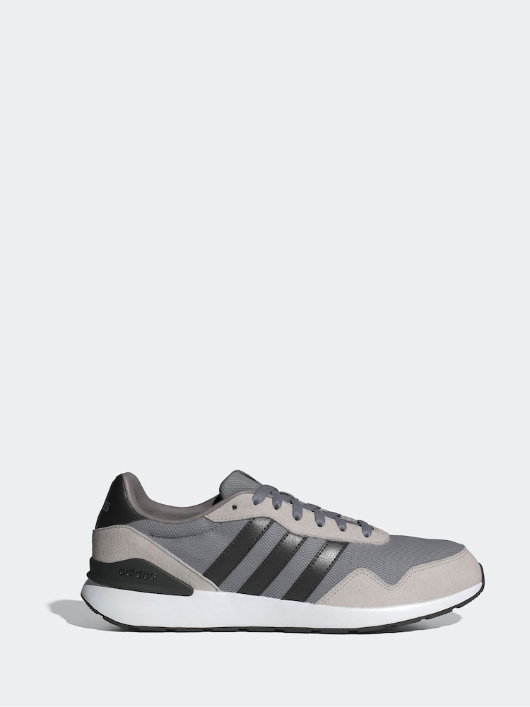 adidas Grey Run 60s 4.0 Trainers - Image 1 of 9