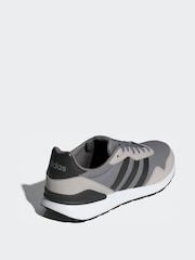 adidas Grey Run 60s 4.0 Trainers - Image 4 of 9