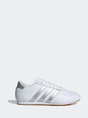adidas Originals White Black Taekwondo Lace-Up Trainers - Image 1 of 9