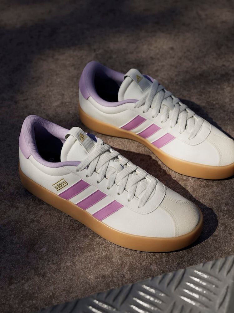 Buy adidas White Lime VL Court 3.0 Trainers from Next USA