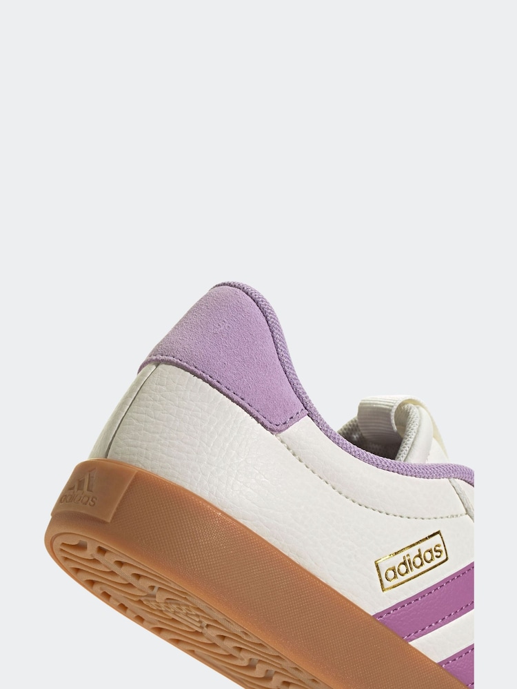 adidas White VL Court 3.0 Trainers - Image 9 of 9