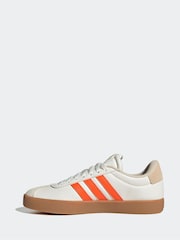 adidas White Black VL Court 3.0 Trainers - Image 2 of 9
