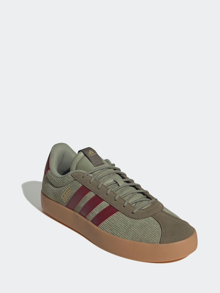 adidas Green VL Court Trainers - Image 1 of 10