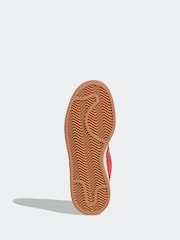 adidas Originals Red Campus Trainers - Image 7 of 9
