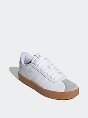 adidas lilly White VL Court 3.0 Trainers - Image 3 of 9