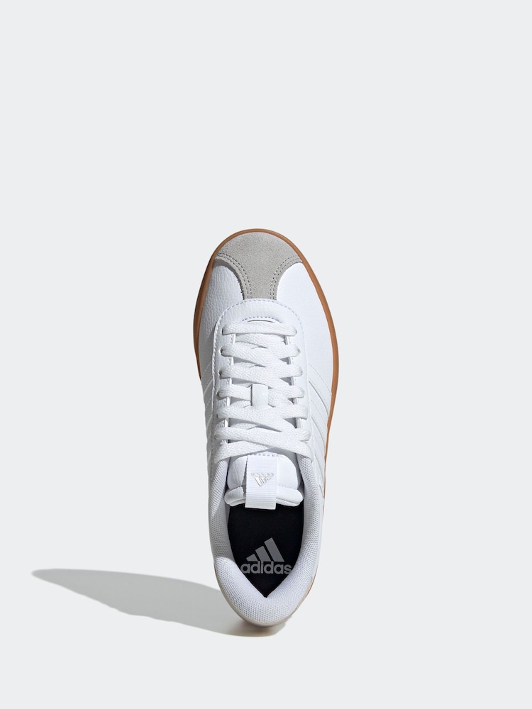 adidas lilly White VL Court 3.0 Trainers - Image 6 of 9