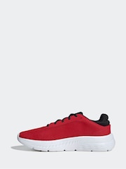 adidas Red Cloudfoam Comfy Trainers - Image 2 of 9