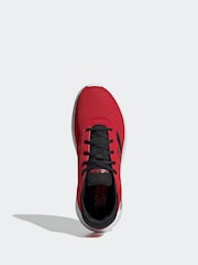 adidas Red Cloudfoam Comfy Trainers - Image 6 of 9