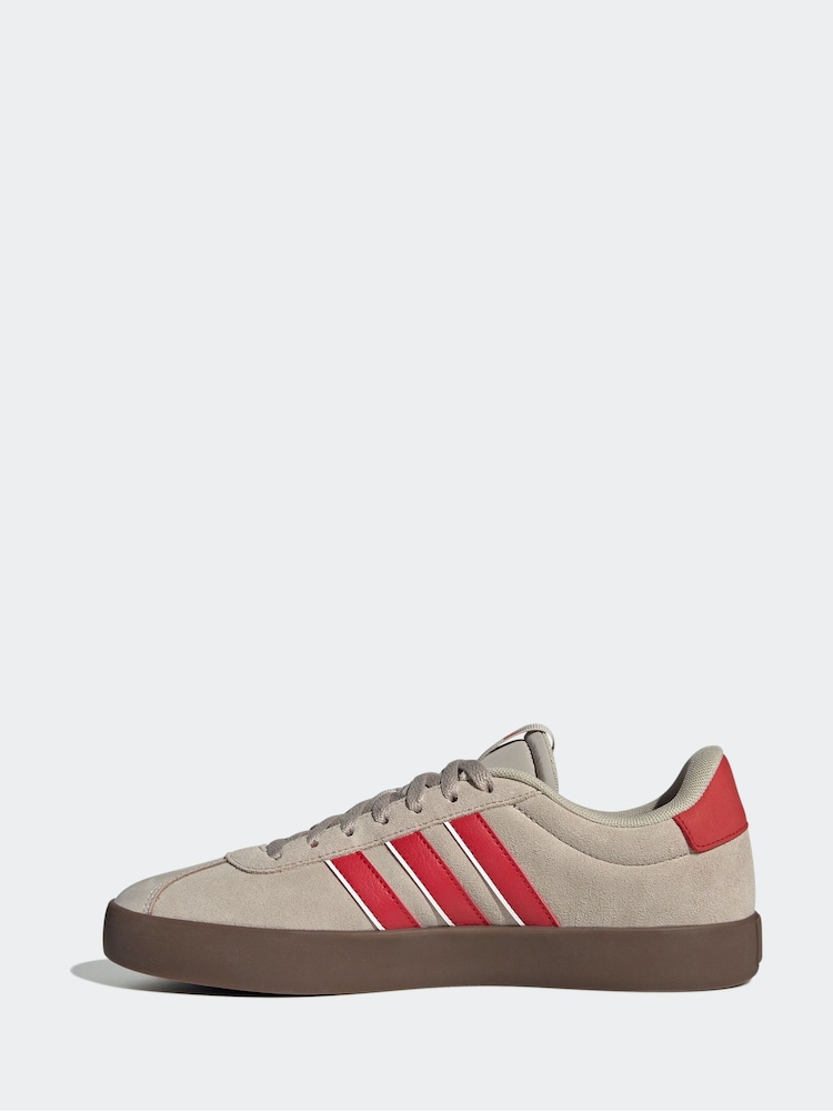 adidas Brown light VL Court Trainers - Image 2 of 9