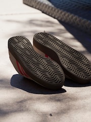 adidas Brown light VL Court Trainers - Image 3 of 9