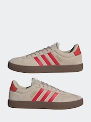 adidas Brown light VL Court Trainers - Image 5 of 9
