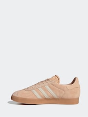 adidas Originals Pink Light Gazelle Trainers - Image 2 of 9