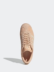 adidas Originals Pink Light Gazelle Trainers - Image 7 of 9