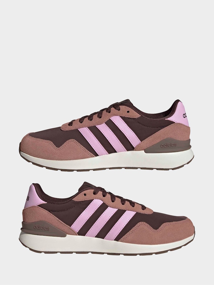 Buy adidas Brown/Pink RUN 60s 4.0 Trainers from Next USA