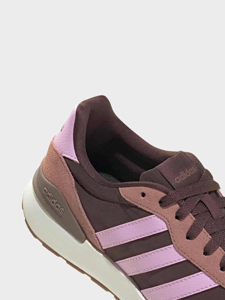 adidas Brown RUN 60s 4.0 Trainers - Image 9 of 9