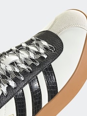 adidas White VL Court  Trainers - Image 5 of 9