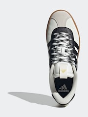 adidas White VL Court  Trainers - Image 7 of 9