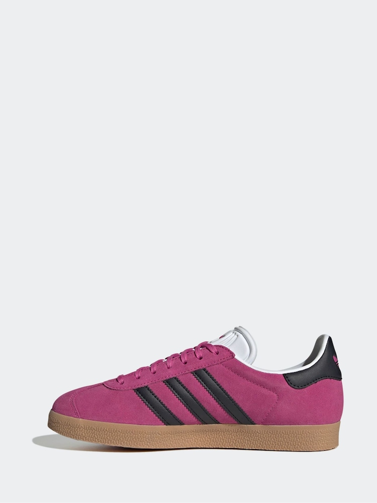 adidas Originals Pink Gazelle Trainers - Image 2 of 8