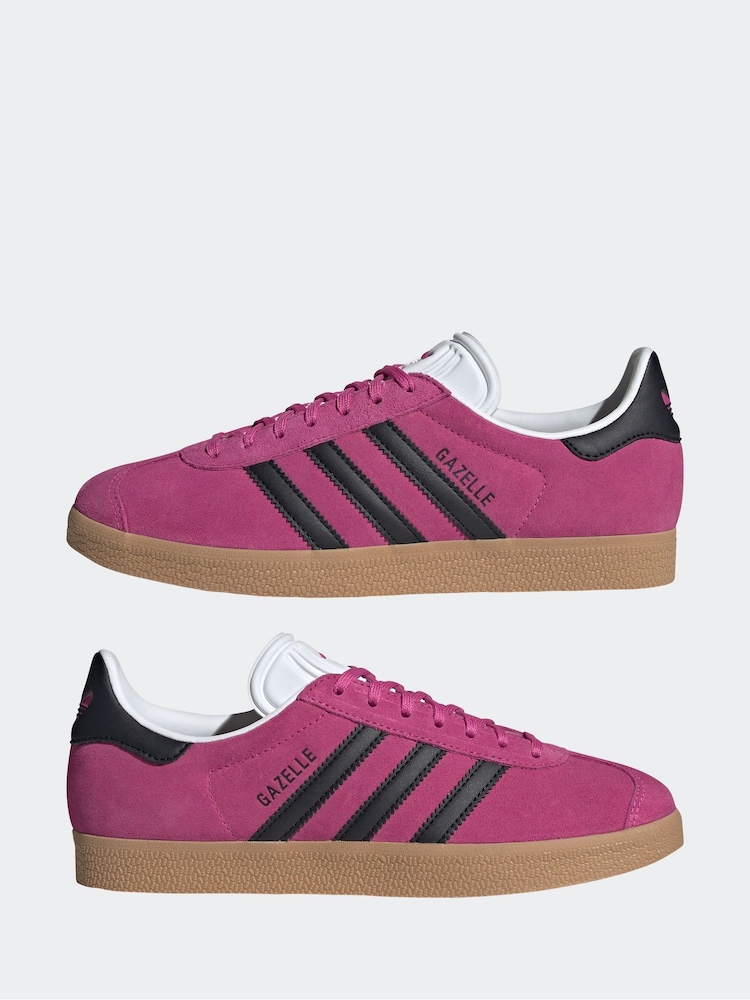 adidas gazelle silver green womens adidas main image 1