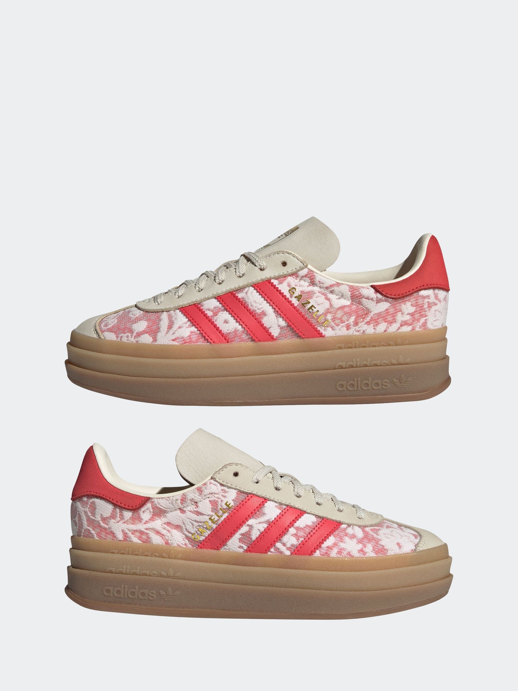Buy adidas Originals White Gazelle Bold W Trainers from Next USA