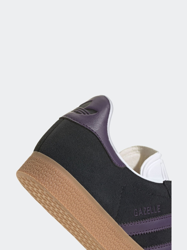 adidas Originals Purple Gazelle Trainers - Image 9 of 9