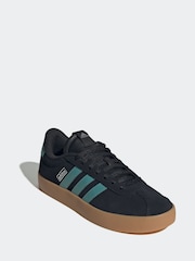 adidas Black VL Court Trainers - Image 3 of 9
