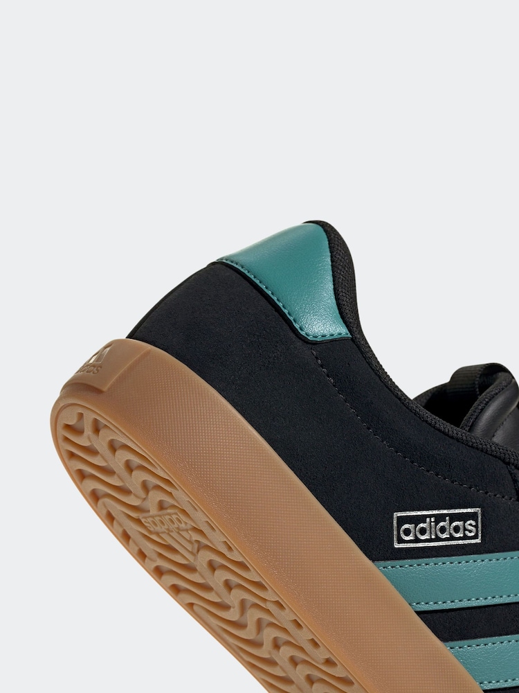 adidas Black VL Court Trainers - Image 9 of 9