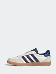 adidas White cream Breaknet Sleek Trainers - Image 3 of 10