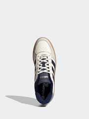 adidas White cream Breaknet Sleek Trainers - Image 7 of 10