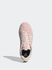 adidas Pink Light VL Court 3.0 Trainers - Image 6 of 9