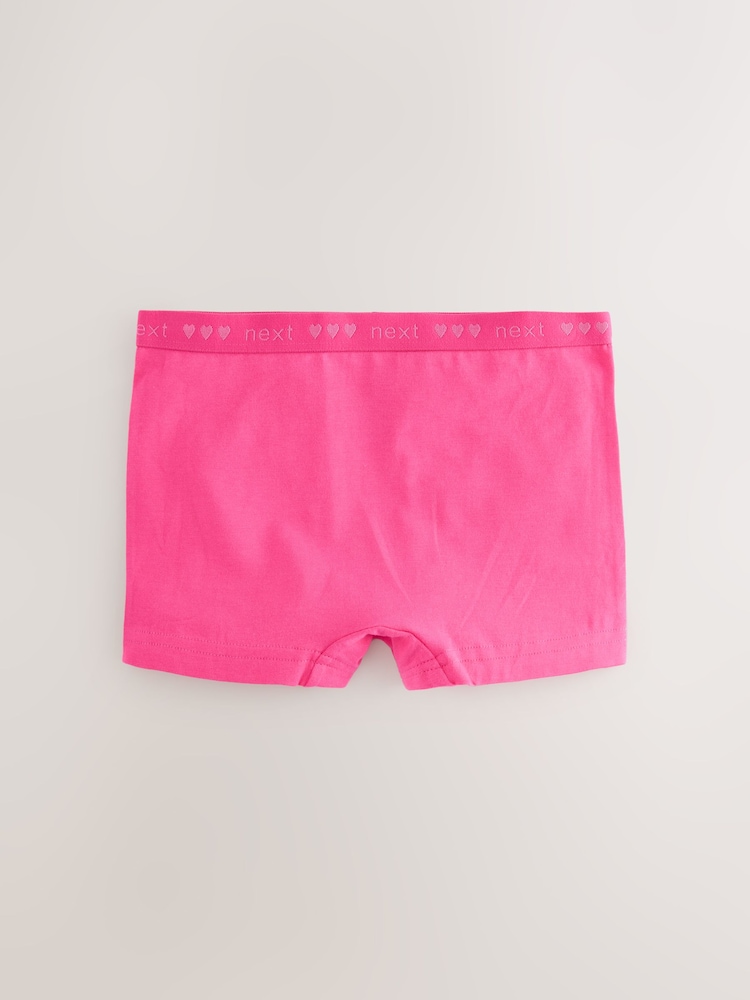 Pink Short Briefs 5 Pack (2-16yrs) - Image 2 of 9