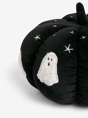 White Halloween Ghost Embroidered Pumpkin Doorstop - Image 5 of 5