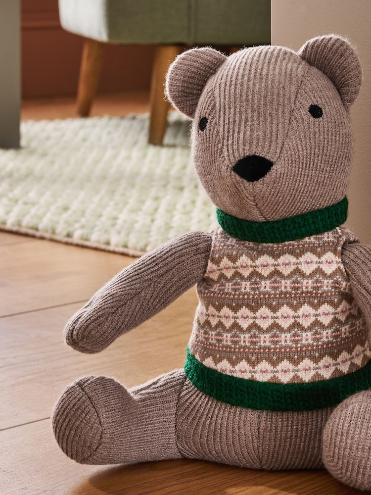 Brown Bertie Bear Doorstop - Image 2 of 5 Brown Bertie Bear Doorstop - Image 2 of 5