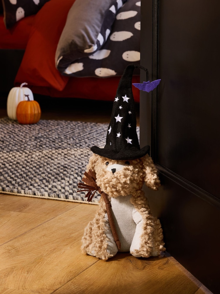 Black Halloween Charlie Doorstop - Image 1 of 5