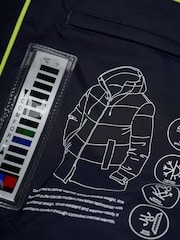 Cavani Blue Delray Long Puffer Coat - Image 7 of 7