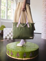 Cath Kidston Khaki Green Gym Bag - Image 2 of 6