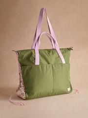 Cath Kidston Khaki Green Gym Bag - Image 4 of 6