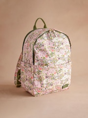 Cath Kidston Pink Tiny Town Compact Backpack - Image 2 of 4